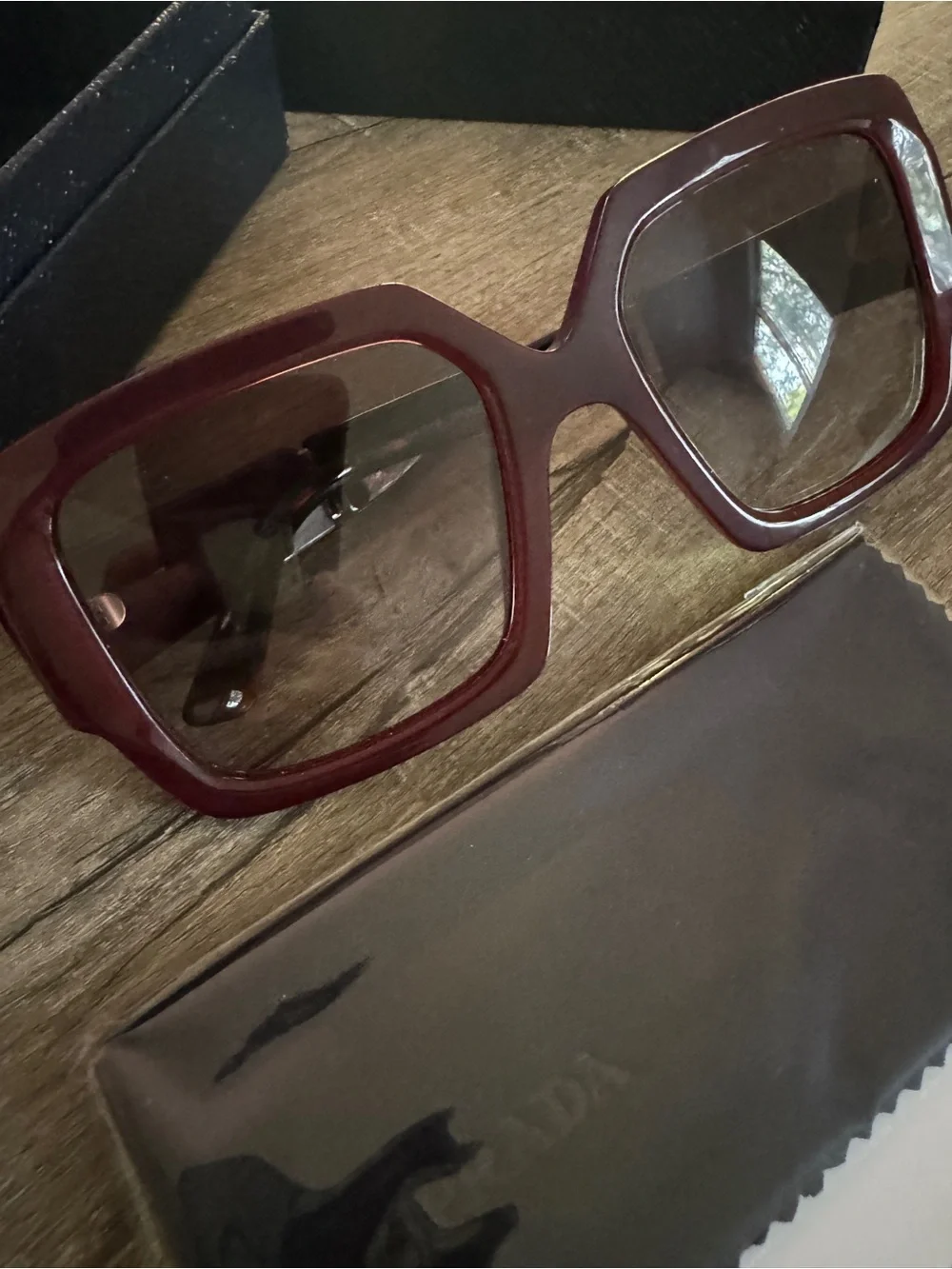Prada | Accessories | Womens Prada Square Sunglasses In  display picture 2